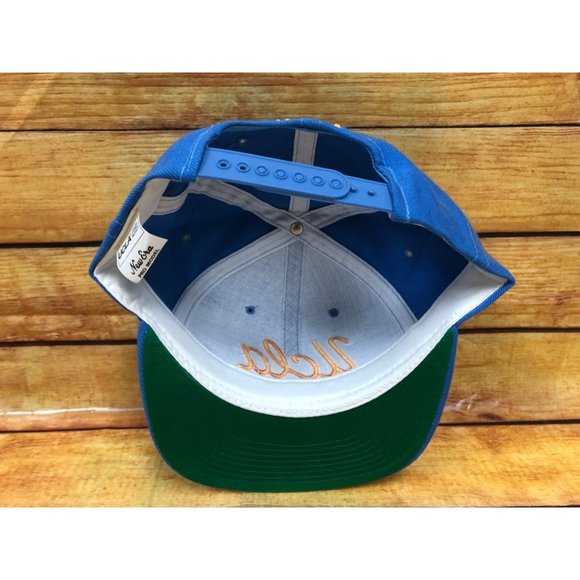 NOS Vintage New Era Pro Model UCLA Bruins Blue Snapback Hat Cap (b34) - Picture 4 of 5
